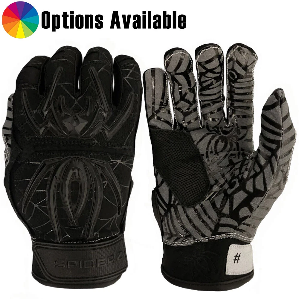 Spiderz Hybrid Adult Baseball Softball Batting Gloves eBay