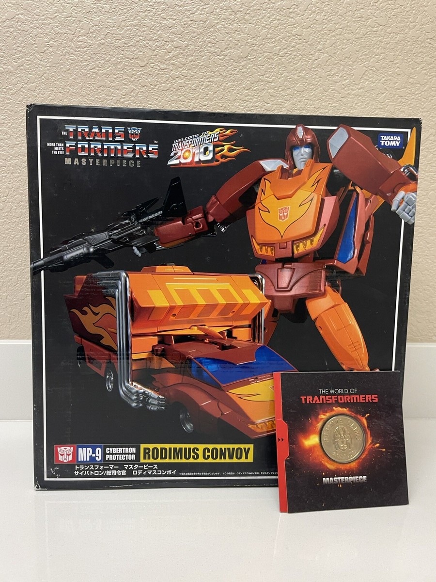 Takara Tomy - 調整済み MP9 ロディマスコンボイ トランスフォーマー Takara Transformers Masterpiece: MP-09 Rodimus Convoy Action