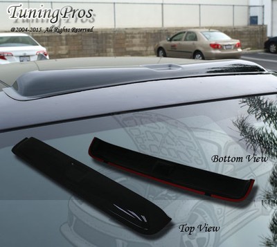 Rain Guard Sunroof Moon Roof Visor 980mm Type 2 Dark Smoke For 1999-07 Mazda MPV