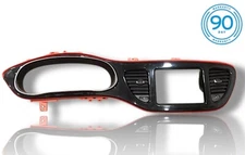 13-2016 DODGE DART SPEEDOMETER CLUSTER SCREEN DASH TRIM BEZEL PANEL REDLINE OEM 