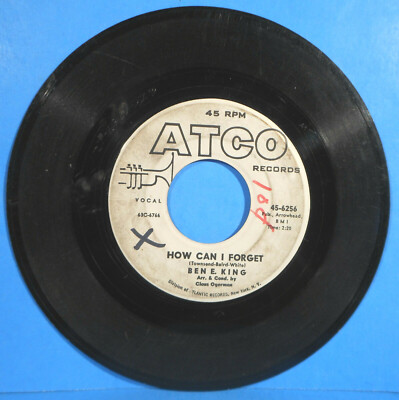 BEN E. KING HOW CAN I FORGET ~ GLORIA GLORIA VINYL 45 RPM 7'' 1963 PROMO G+!!