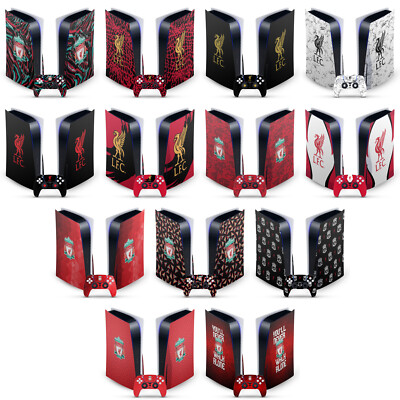 OFFICIAL LIVERPOOL FOOTBALL CLUB ART VINYL SKIN FOR SONY PS5 DISC EDITION BUNDLE