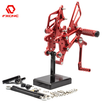 For CBR600RR 2007-2008 FXCNC Racing Rearsets Footpegs Foot Rest Pedals Footrests
