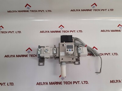 Smc av4000-04-5dz soft start up valve with ise40a-01-y pressure switch