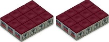 Silver Cup Billiard Chalk - 2 Dozen Burgundy 