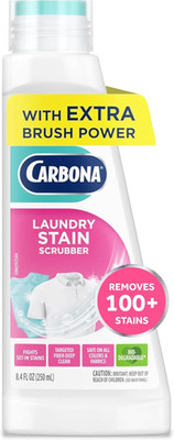Laundry Stain Scrubber & Remover (8.4 Fl Oz), Extra-Strength Bio-Enzyme Formula,