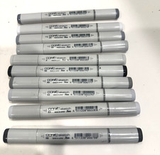 Copic Sketch Duel Markers X 10 black/Grey/White