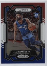2023-24 Panini Prizm Red White & Blue Prizm Mike Miles Jr #295 1k98
