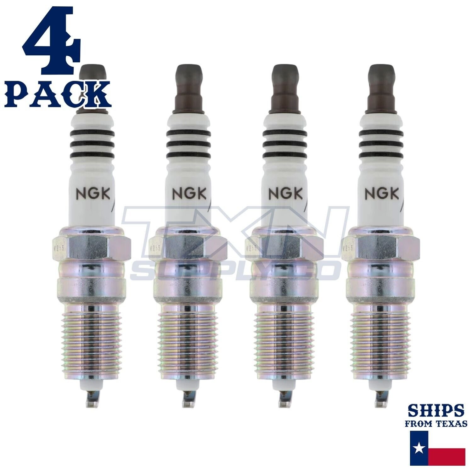 4 Pack NGK Iridium IX Spark Plugs 1983-1982 for Mercury LN7 1.6L L4