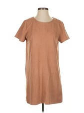 Minkpink Women Brown Casual Dress S