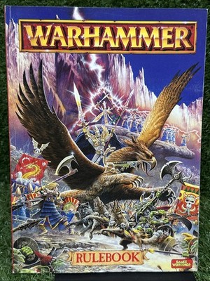 Vintage WARHAMMER RULEBOOK 1996 Rick Priestley