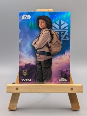2025 Topps Chrome Star Wars #193 Wim -  Skywalker Blue #/150 1:15 Packs