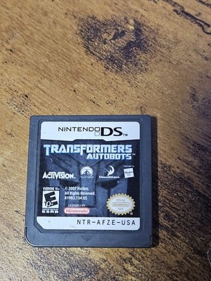 Transformers Autobots Nintendo DS Authentic Game Cartridge Only Tested No Case
