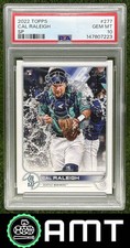 Cal Raleigh RC PSA 10 2022 Topps Series 1 Cooler Shower SP Mariners #277c 7223