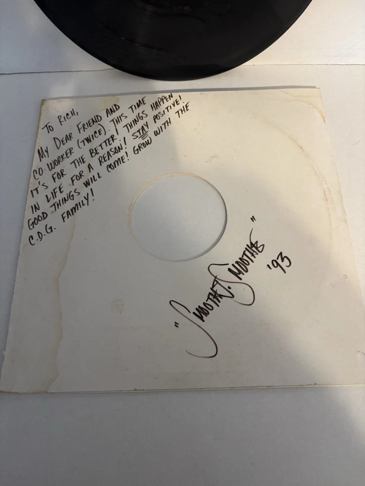 Smooth J Smoothe Lick The Candy Signed Test Press 12" Vinyl Club Mix Cdg Magic - Image 3 of 4