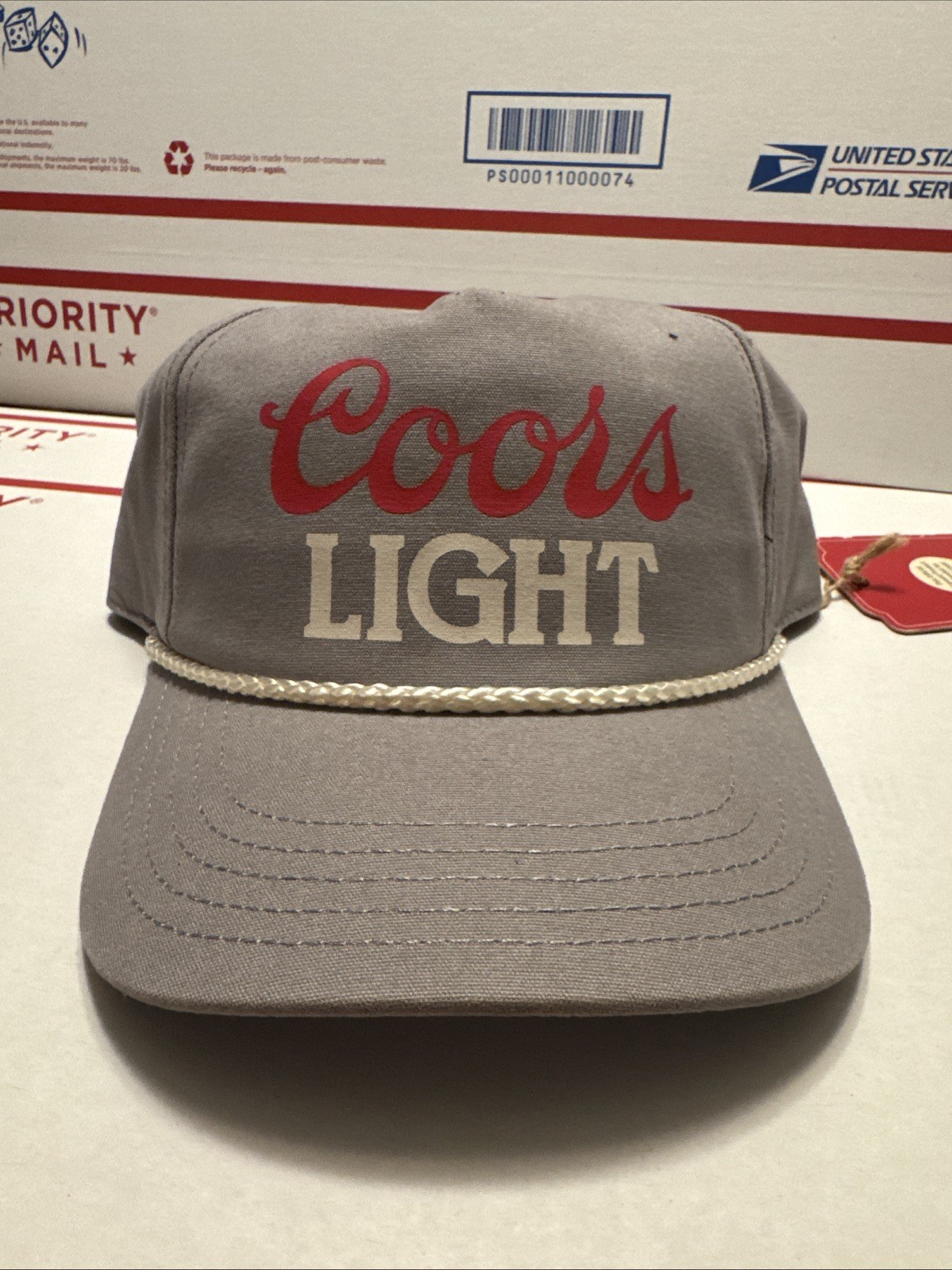 coors light hat snapback cap NWT