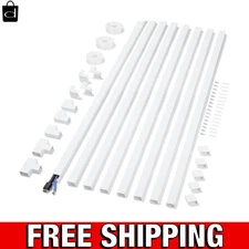 26.25ft Paintable Cord Hider Kit: Stylish Wall Cable Management Solution