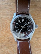 Hamilton Khaki Field Watch with Brown Hamilton Strap (38mm)