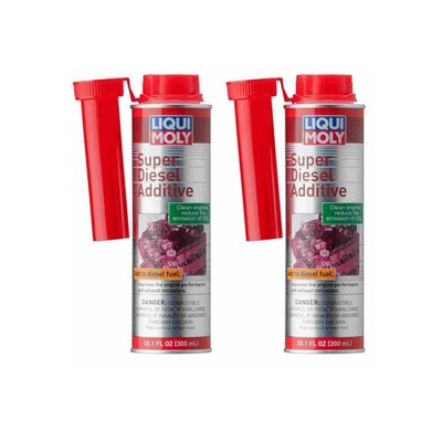 LIQUI MOLY Super Diesel Additive Fuel  Injector System Cleaner (2 300-ml Cans)