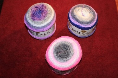 Lion Brand Mandala Baby Yarn Lot of 3