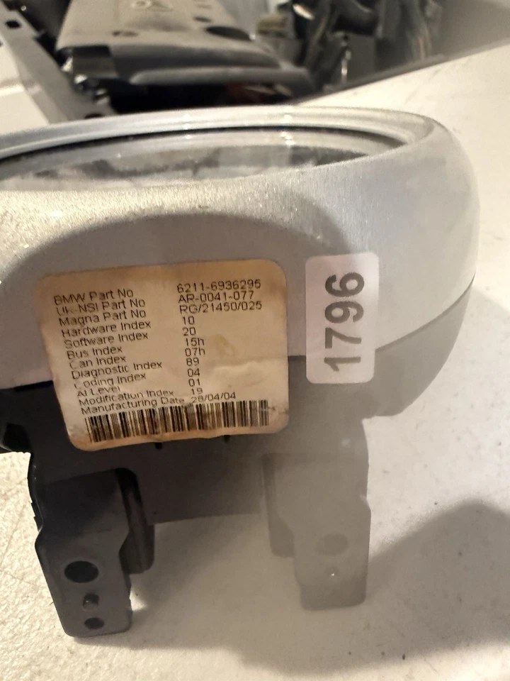 Mini Cooper R50 R52 R53 Revolution 2004 genuino contador/columna de dirección Foto 2 de 4