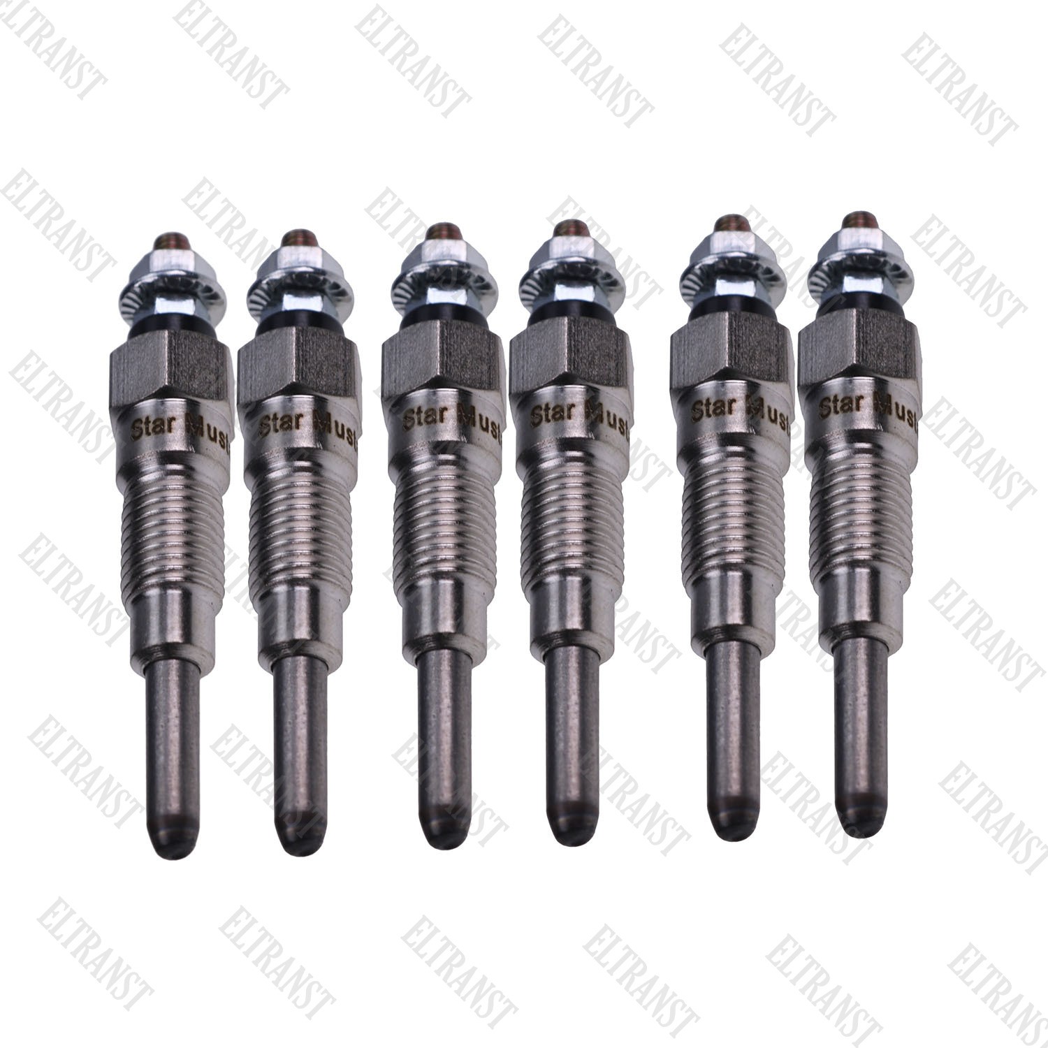 6x Glow Plug 11065-T8203 for Nissan SD22 SD23 SD25 SD33 Engine H02 MK MQ GQ