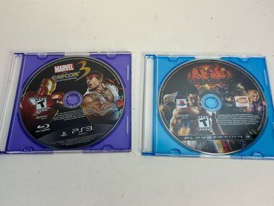 Tekken 6 & Marvel vs Capcom 3 Disc Only PlayStation 3 PS3