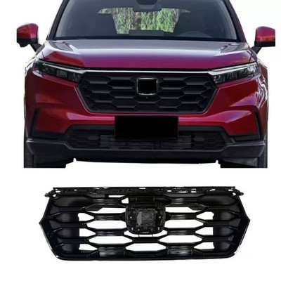 Black Front Grille Mesh Bumper Grill Front Grill Fits for Honda Pilot 2023-2025