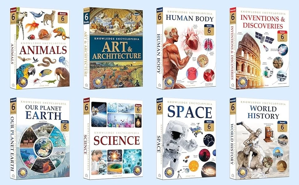 Knowledge Encyclopaedia Boxed Set 8 Paperback Books For Kids Age Group 10+ - Image 2 of 4
