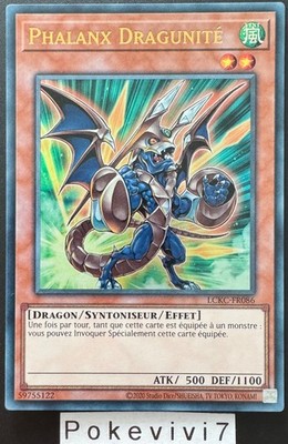 Yu-Gi-Oh! Karte PHALANX DRAGUNITE LCKC-FR086 UR NEU