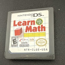 DreamCatcher Learn Math Nintendo DS Game Cartridge Only NTSC-U/C E Everyone