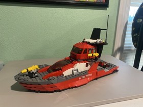 Lego 7046 World City Fire Command Craft Used With Minor Pieces Missing