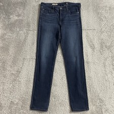 AG Adriano Goldschmied Jeans Womens 28 The Prima Mid-Rise Cigarette Blue Denim