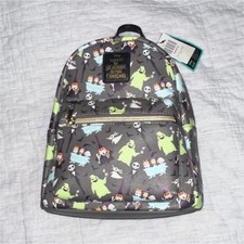2020 rare loungefly disney nightmare before Christmas mini backpack grey