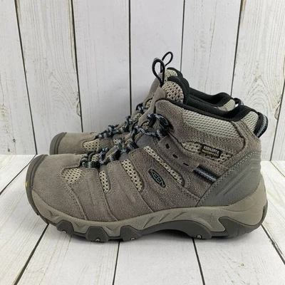 KEEN Headout Mid Waterproof Gray Athletic Trail Hiking Boots Women’s Size 7.5 - Image 1 of 4