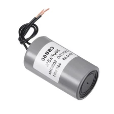 20uF 250V AC 2 Wires 50/60Hz Cylinder CBB60 Run Capacitor for Air Compressor