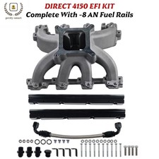 Efi Intake Manifold W Fuel Rail For Chevy Ls1 Ls2 Ls6 4.8 5.3 6.0 Cathedral Efi Intake Manifold W Fuel Rail For Chevy Ls1 Ls2 Ls6 4.8 5.3 6.0 Cathedral