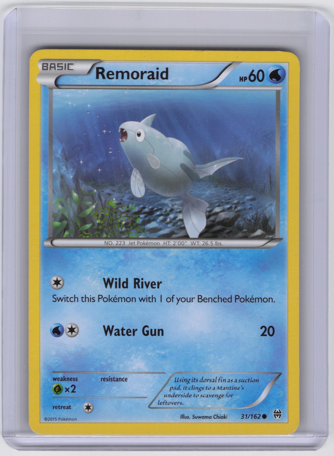 Remoraid (31) Common XY - BREAKthrough 31/162 NM