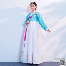 Costume Dress Korean Traditional Cosplay Evening Party Stage Performance