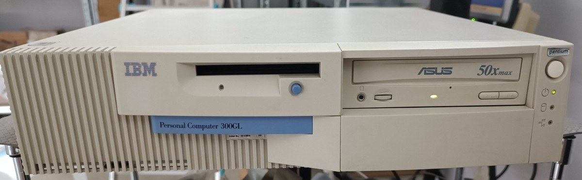 ✓Vintage PC IBM 300GL (Intel Pentium MMX 166Mhz) | eBay