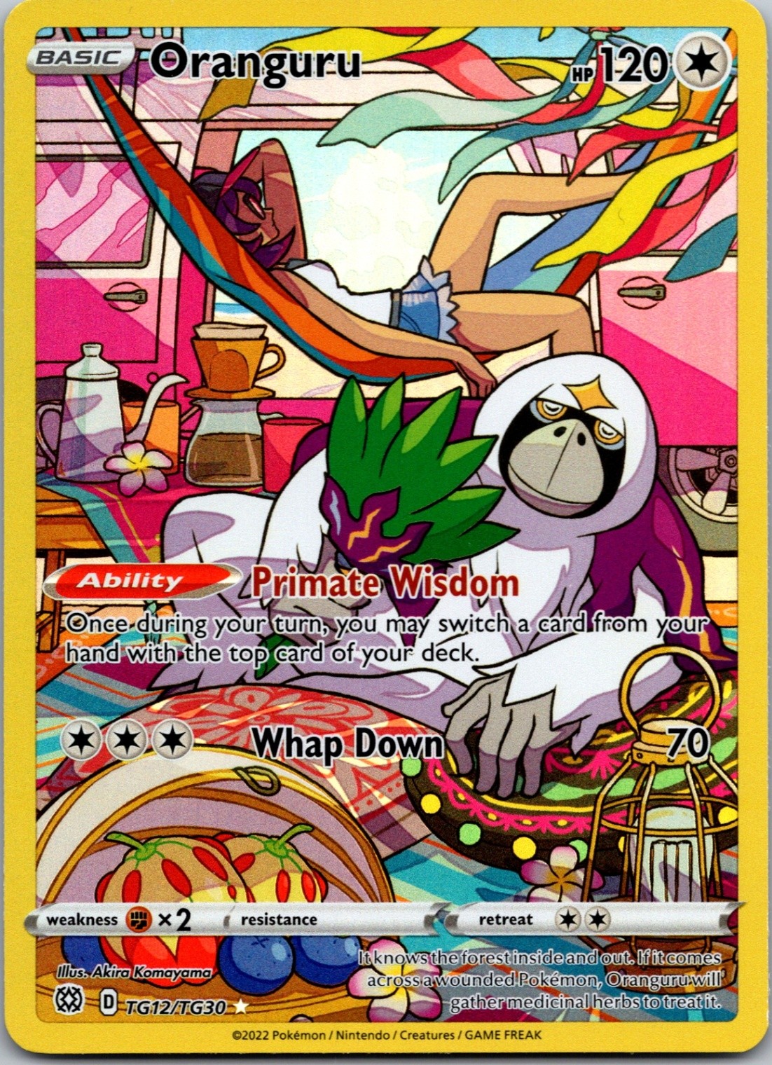 Oranguru SWSH09: Brilliant Stars Trainer Gallery TG12/TG30 NM