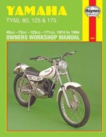 Yamaha TY50, 80, 125 & 175 (74 - 84) Haynes Repair Manual Haynes Publishing Buch