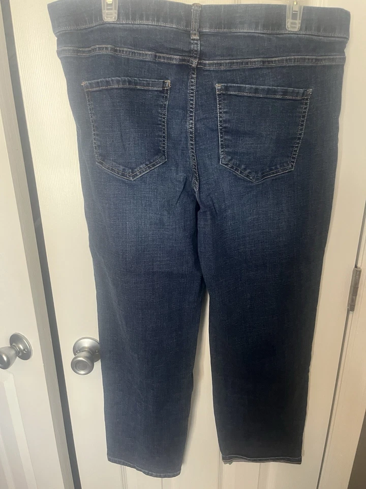 Pantalones de mezclilla informales Time and Tru Jeggings para mujer XL (16-18) elásticos Foto 2 de 2