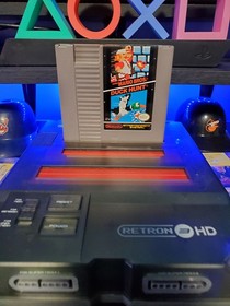 Super Mario Bros & Duck Hunt - NES Nintendo - Clean Tested/Works FREE SHIPPING 