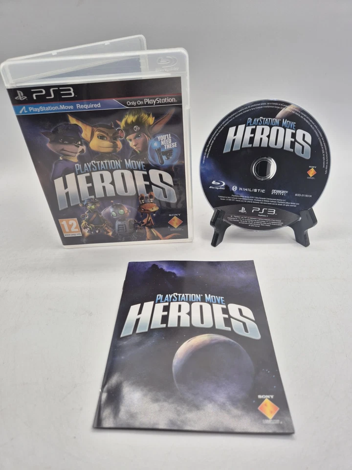 PlayStation Move Heroes PlayStation 3 PS3 Game- COMPLETE- FREE FAST POST - Image 1 of 1