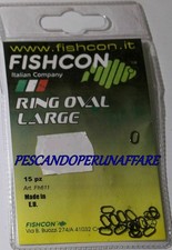 FISHCON ART. FH611 RING OVAL LARGE anelli ovali - made in E.U.