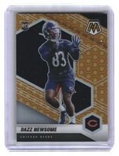 2021 Panini Mosaic #396 Dazz Newsome Honeycomb