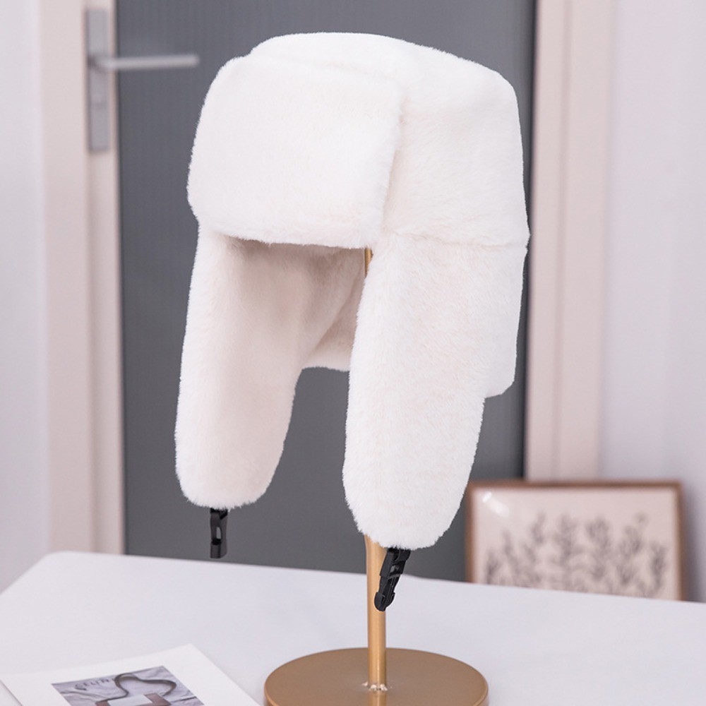 APL Cappello in velluto Lei Feng spesso cappuccio testa alla moda protezione orecchie berretto unisex
