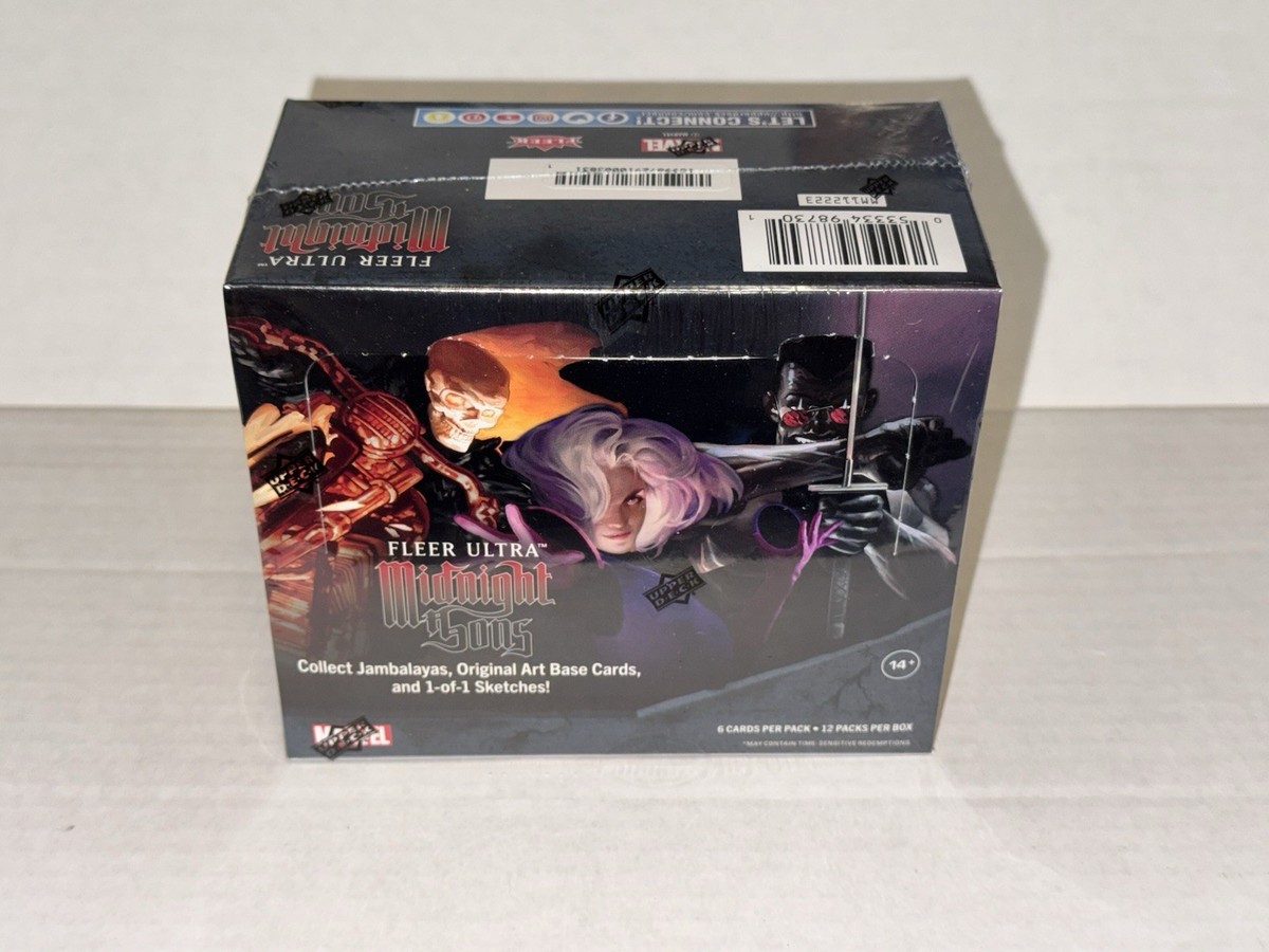 2023 Marvel Fleer Ultra Midnight Sons Trading Cards Hobby Box | eBay