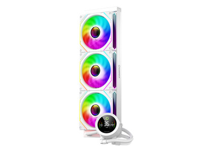 GameMax IceBurg360DigitalWH 360 Digital White Liquid CPU Cooler